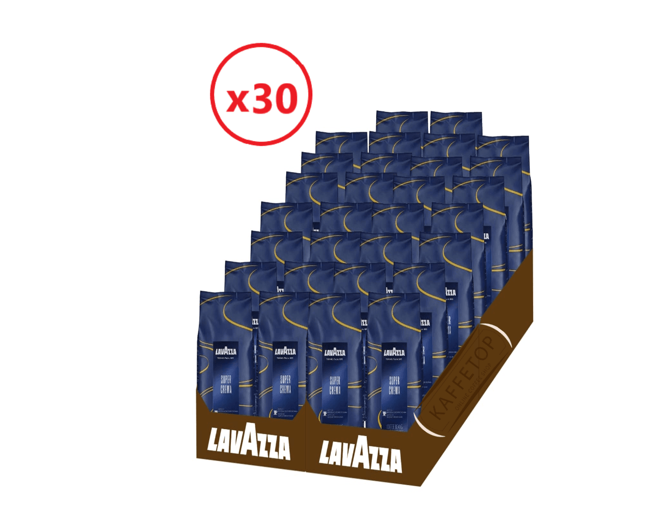Cafea Boabe Lavazza Super Crema 1 kg (set de 30 buc.) 1 Cafea Boabe Lavazza Super Crema 1 kg (set de 30 bucăți)