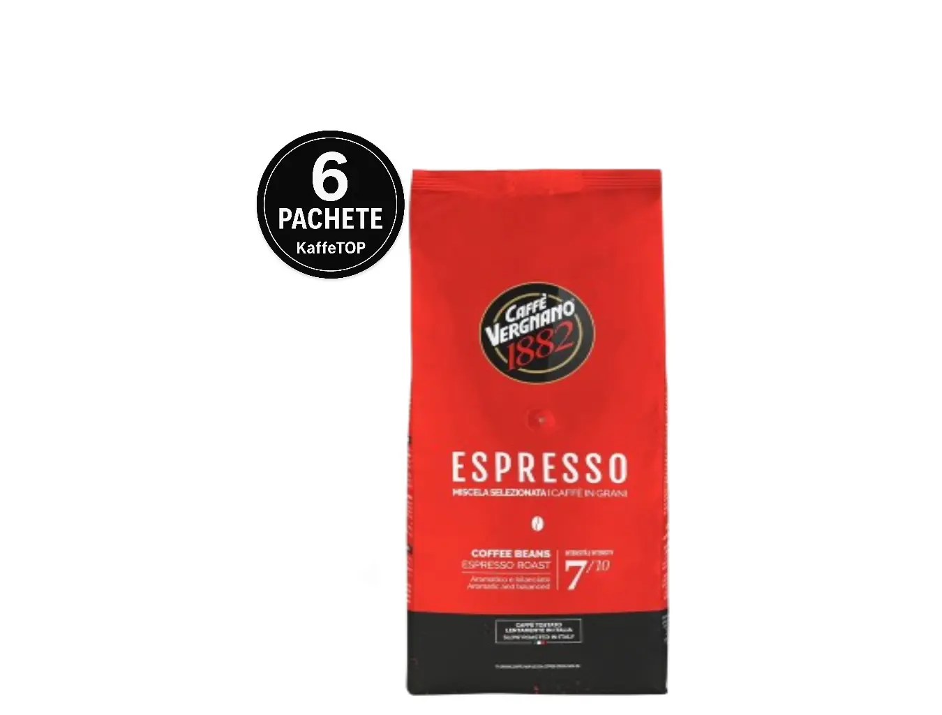 Vergnano Espresso Bar Cafea Boabe- 6 x 1 kg 1 Vergnano Espresso