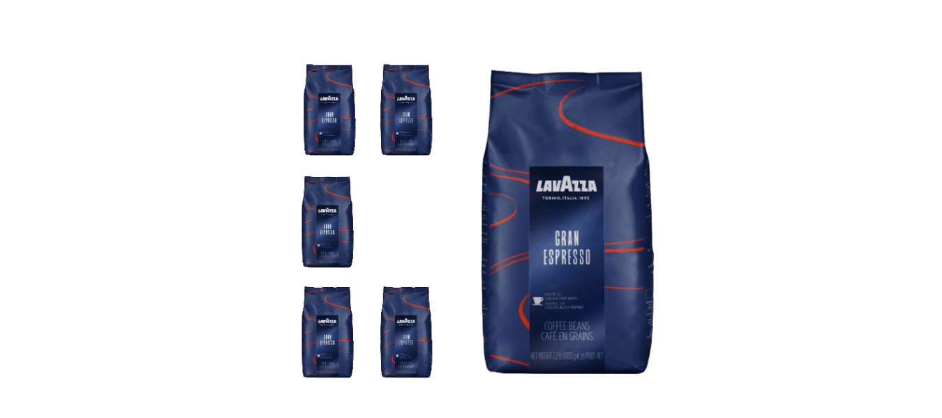 Cafea Boabe Lavazza Gran Espresso 1 kg x 6 buc. 1 Lavazza Gran Espresso