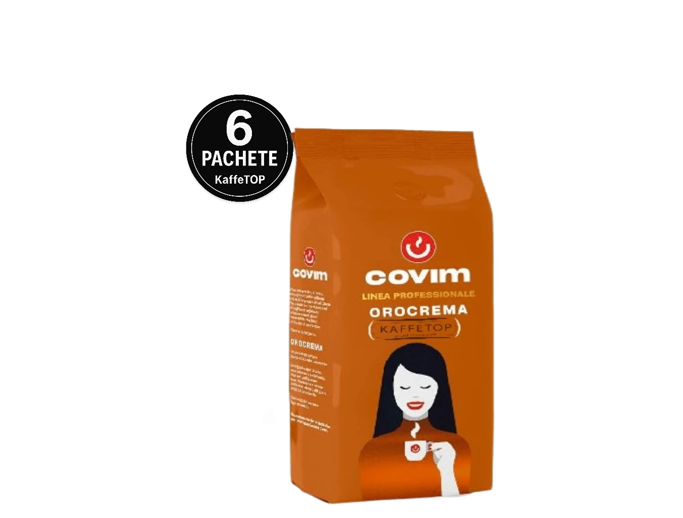 Cafea Covim Orocrema Boabe- 6 x 1kg 1 Cafea Covim Orocrema Boabe