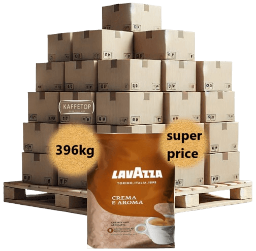 Cafea Lavazza Boabe Crema e Aroma – Palet (396 x 1 kg) 1 Distribuitor cafea