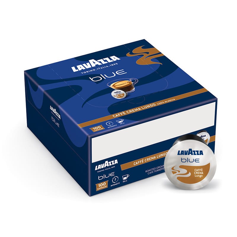Caffe Crema Lungo Lavazza BLUE- 6 cutii- 600 capsule 2 Caffe Crema Lungo Lavazza BLUE- 6 cutii- 600 capsule