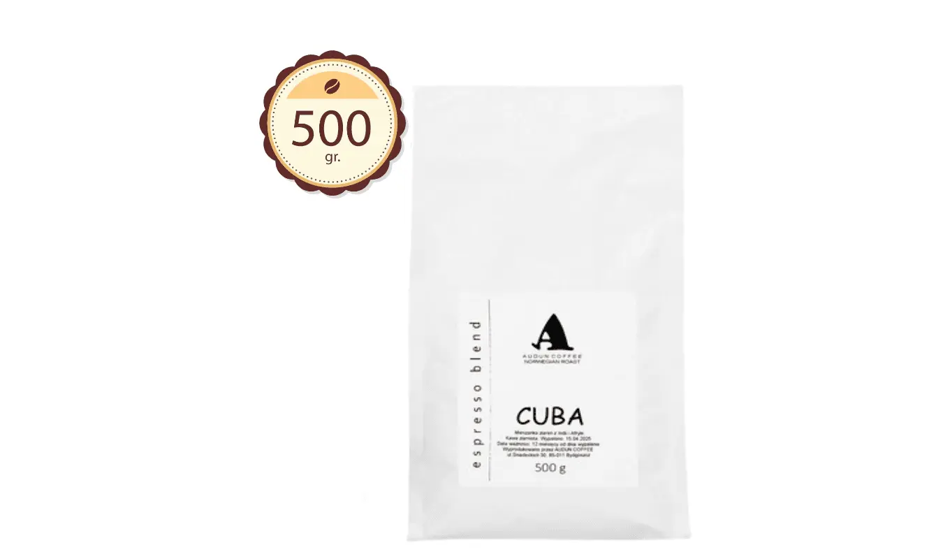 Audun Espresso Cuba – Cafea Boabe 500g: Gustul Autentic al Cubei în ceașca ta 2 Audun Espresso Cuba